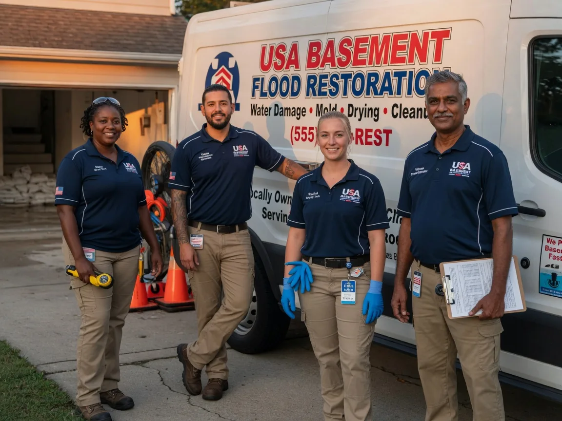 Basement Flood Cleanup company in Hope, KS